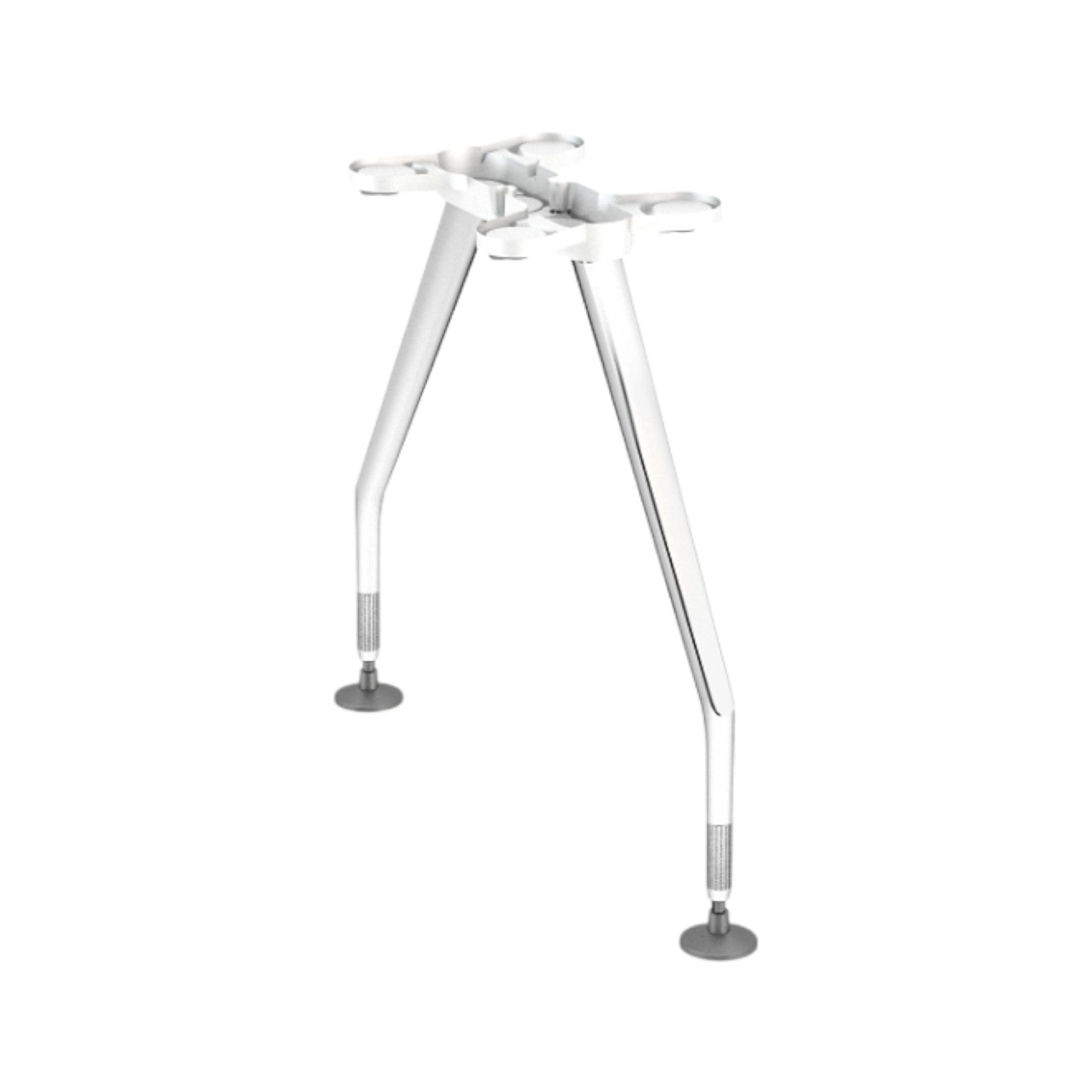 Ad Usum Foot Pair Curved, Chrome