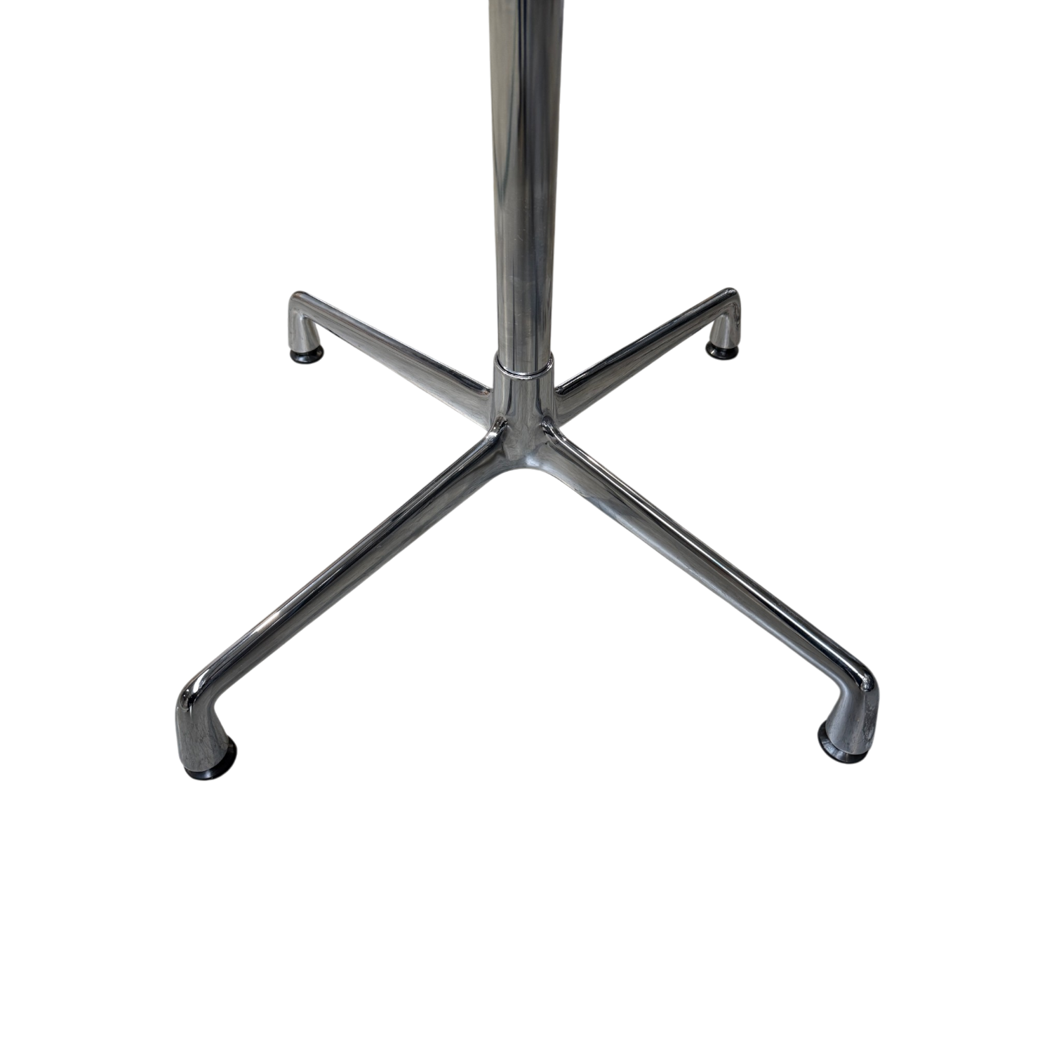 Eames Contract Table High ø80cm, Melamine White