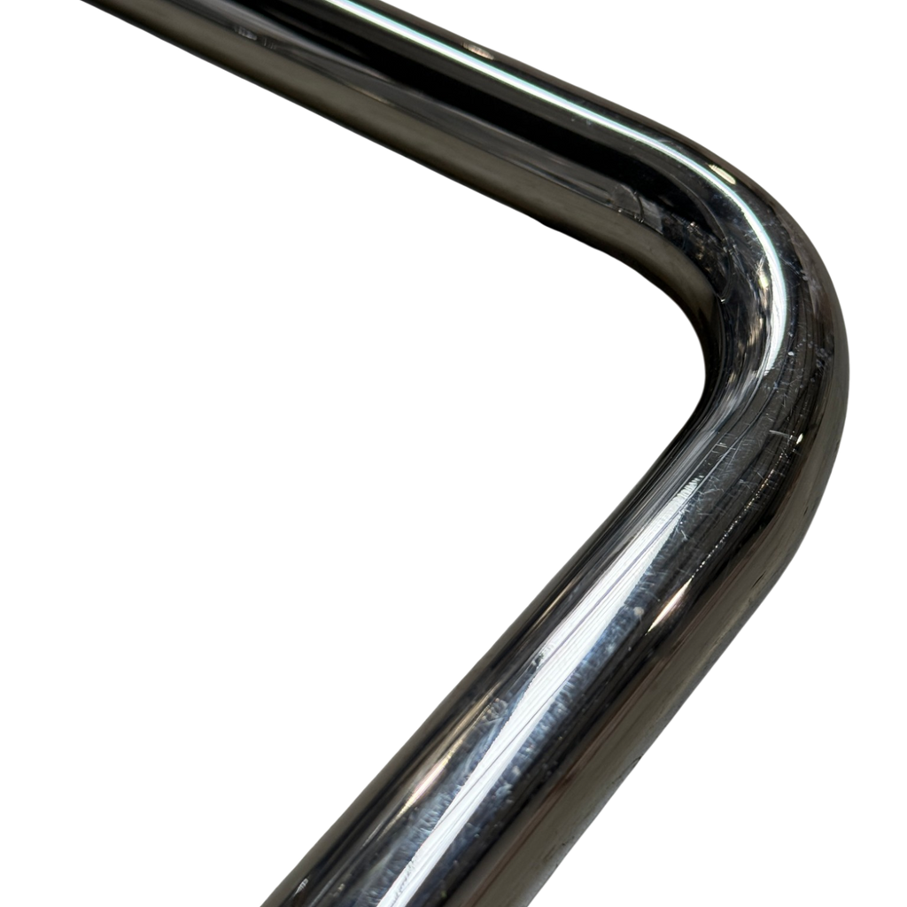 Unix Cantilever Chair, Stackable, Silk Mesh dimgrey