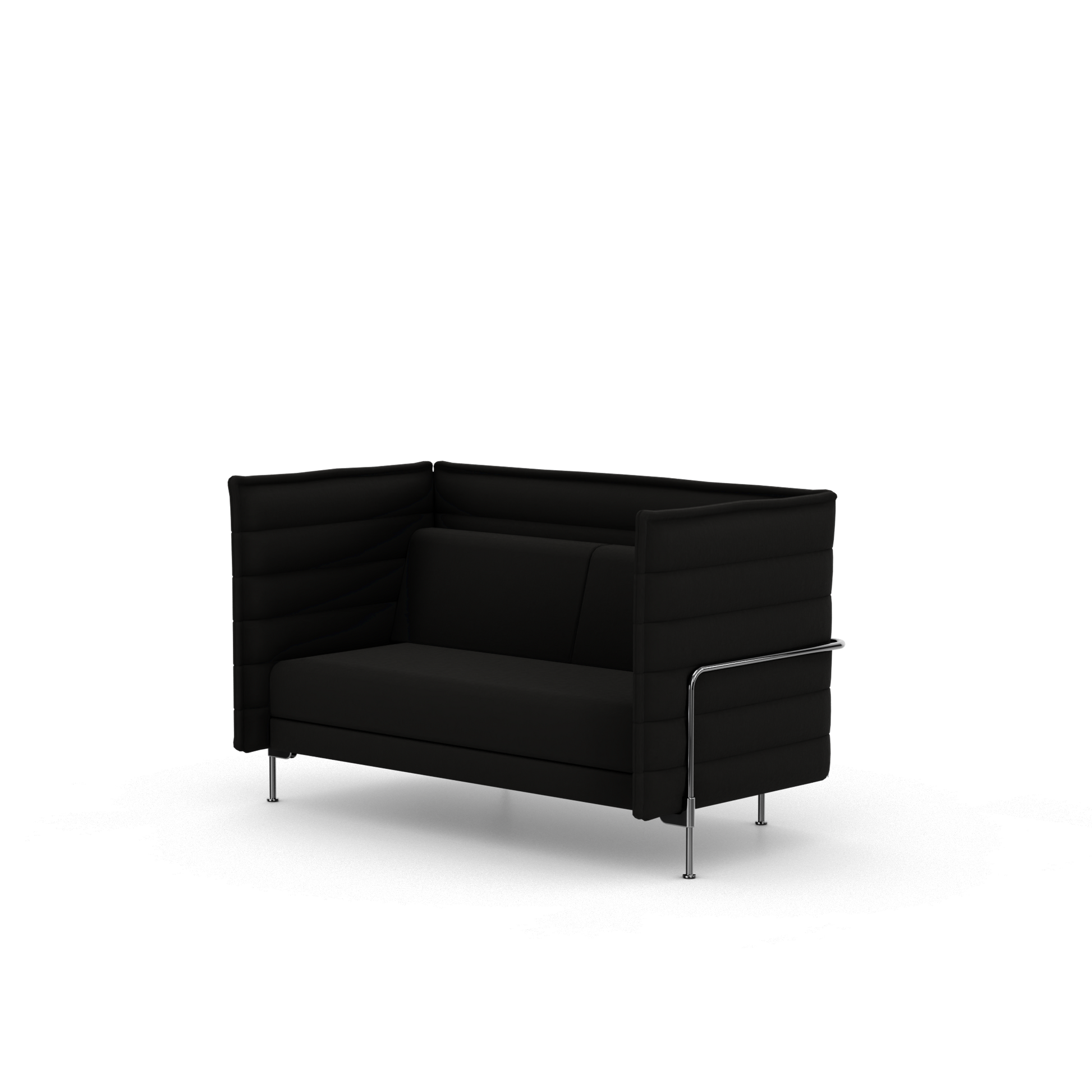 Alcove Sofa 2-Seater, Volo, Black