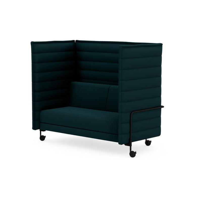 Alcove Sofa 2-Seater, Laser, Blaugrün