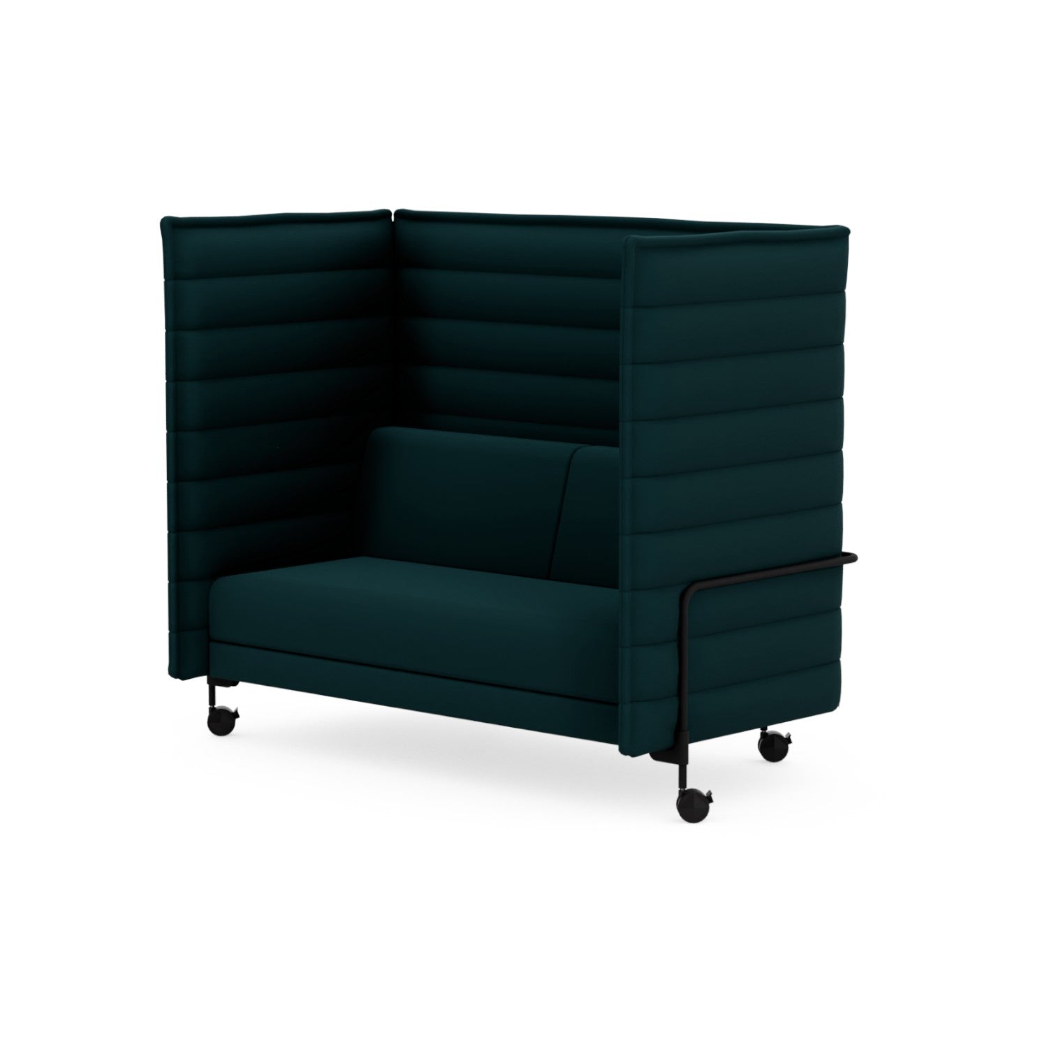 Alcove Sofa 2-Seater, Laser, Blaugrün