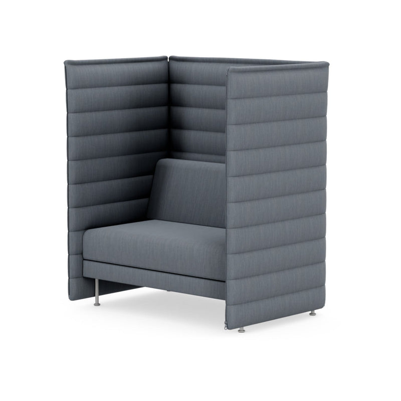 Alcove Plus Sofa Love seat, Tress, Eisgrau/Melange