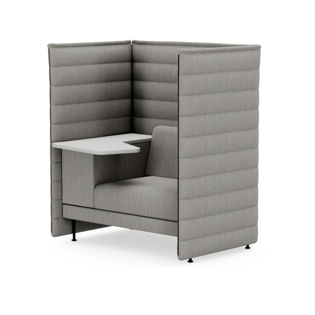 Alcove Plus Work + 2x Paravent, Tress, Light Grey/Melange
