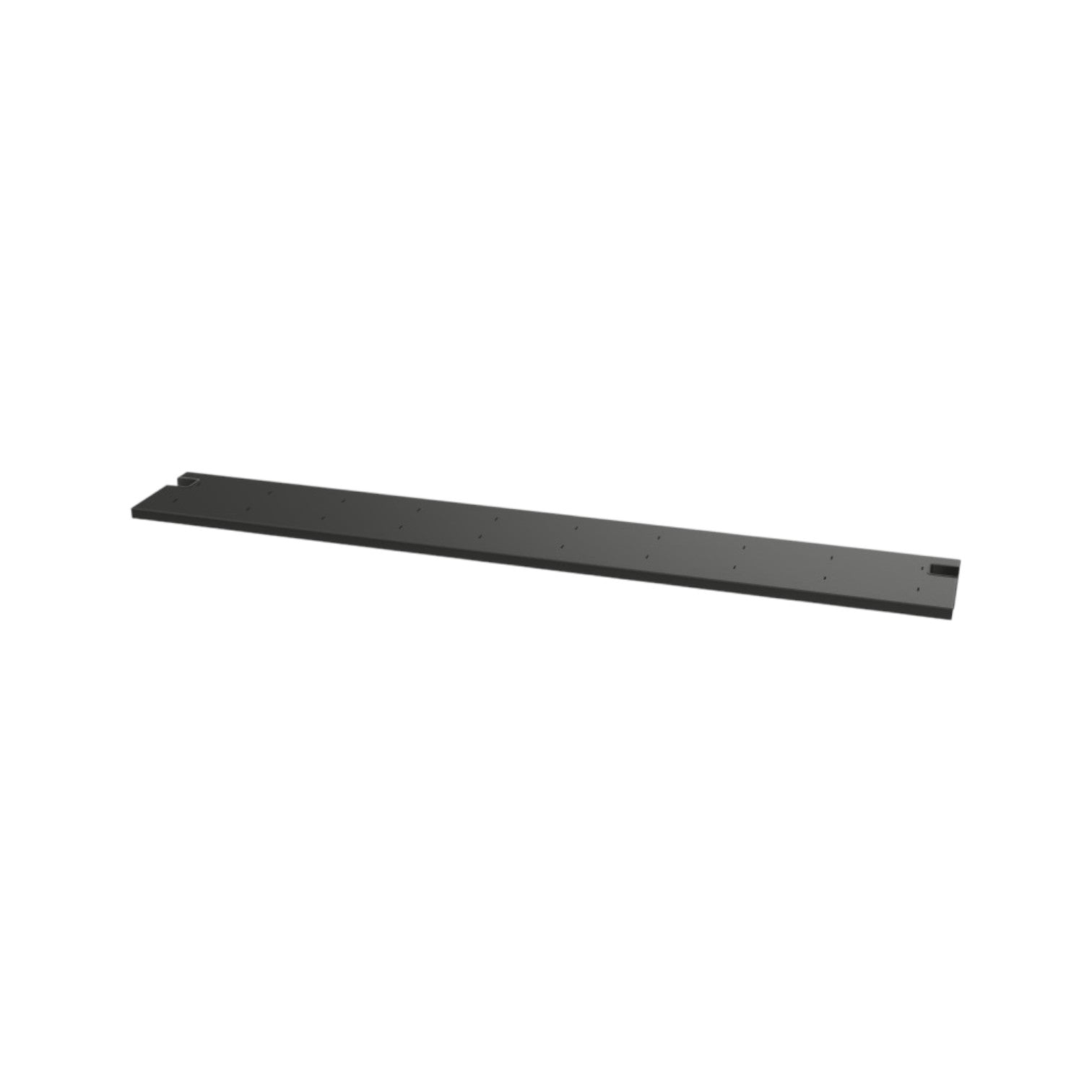 Dancing Wall Shelf asymmetric short, Basic dark