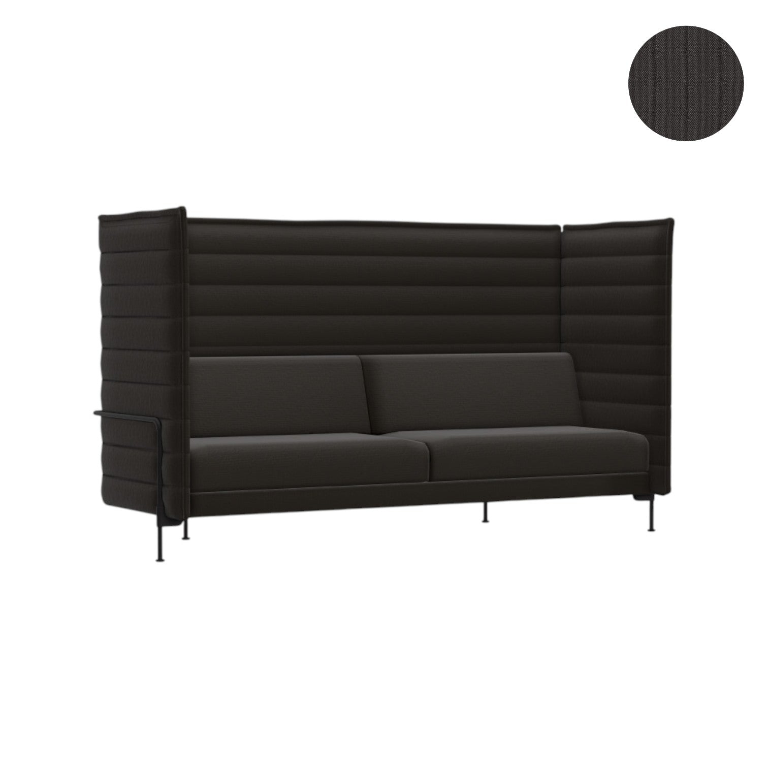 Alcove Sofa 3-Seater, Kvadrat Diade 0390