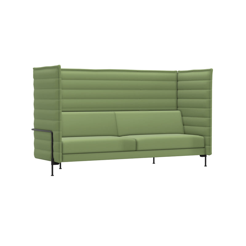Alcove 3-seater Highback, Laser light grey/pastel green