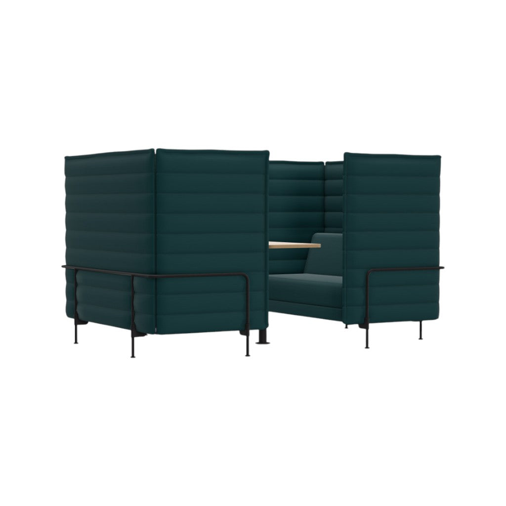 Alcove Cabin 2-Seater, Laser, blue green