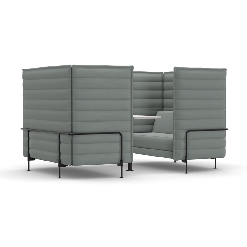 Alcove Cabin 2 Seater, Highback, Laser ice blue/ivory