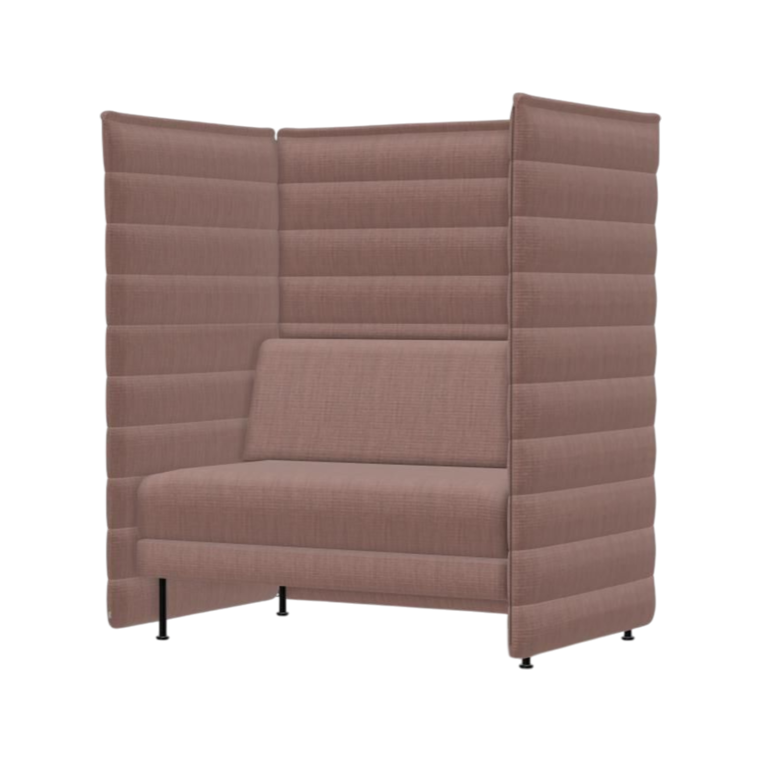 Alcove Plus Sofa Love seat, Tress, Zartrosé Melange