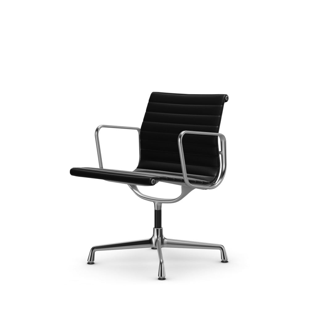 Eames Aluminium Chair EA 108, Gestell verchromt