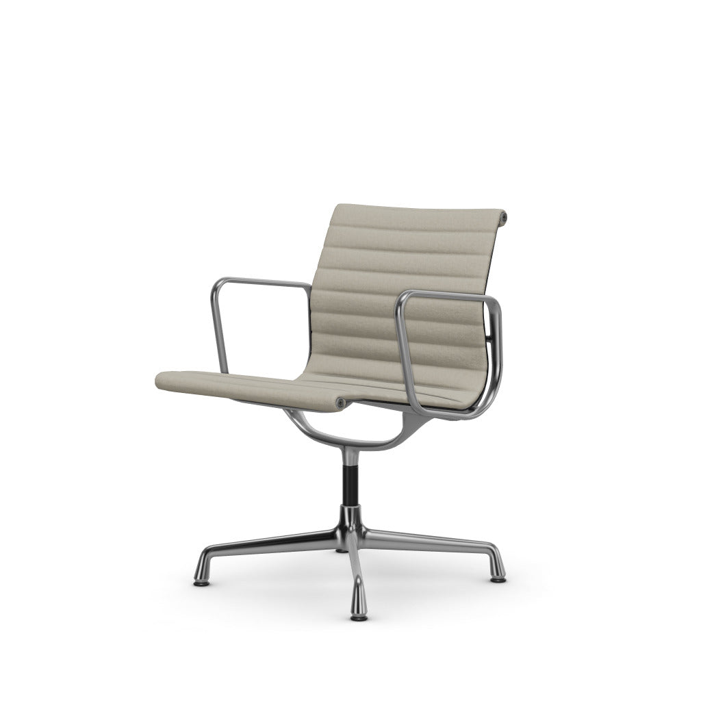 Eames Aluminium Chair EA 107, Gestell poliert