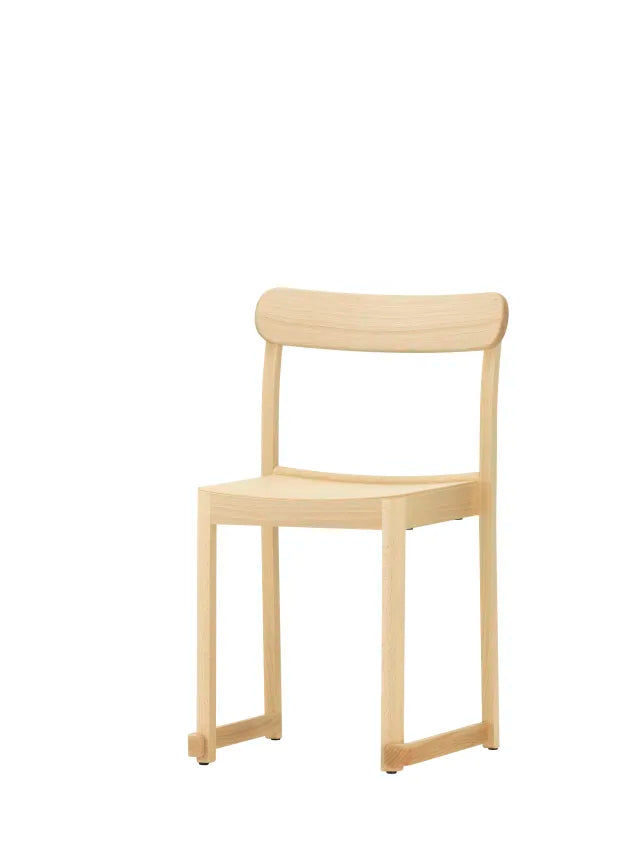 Artek -Rival Chair, black with Backrest, Seat leather