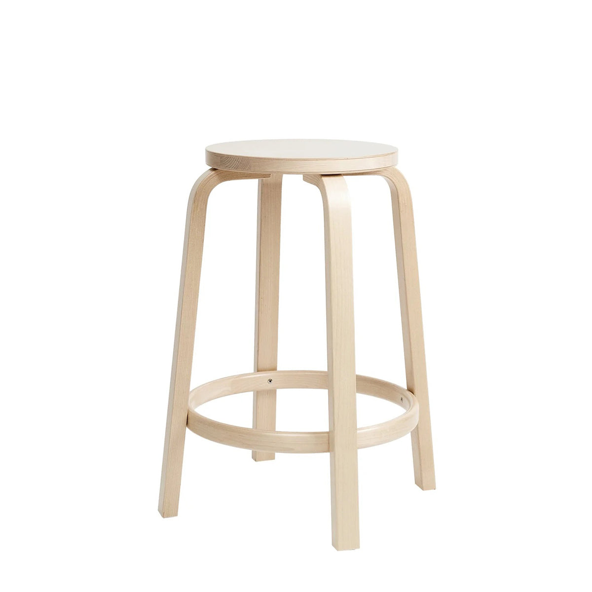 Artek - Stool 64 Birch, 65 cm