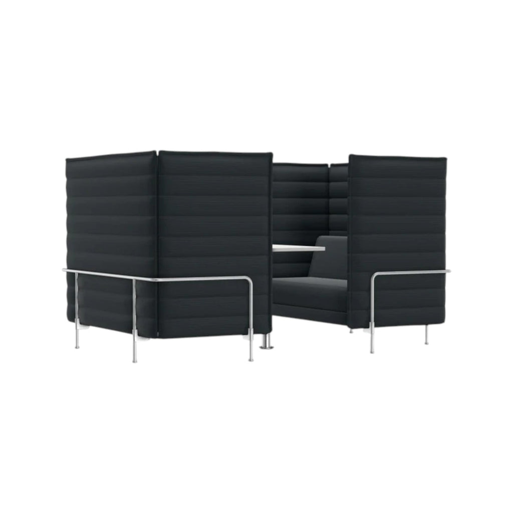 Alcove Cabin 2-Seater, Laser, Ice Blue/Moor Brown
