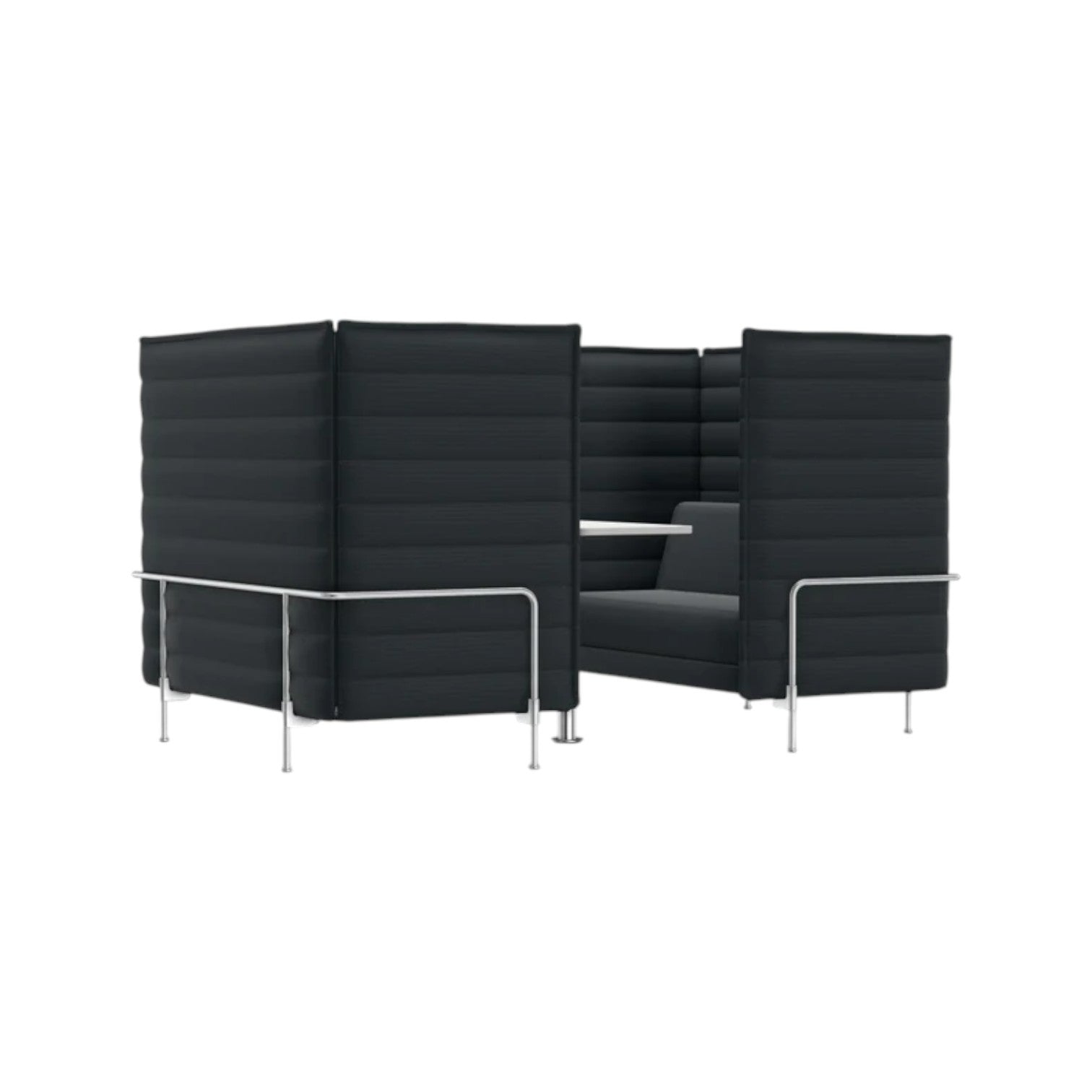 Alcove Cabin 2-Seater, Laser, Ice Blue/Moor Brown