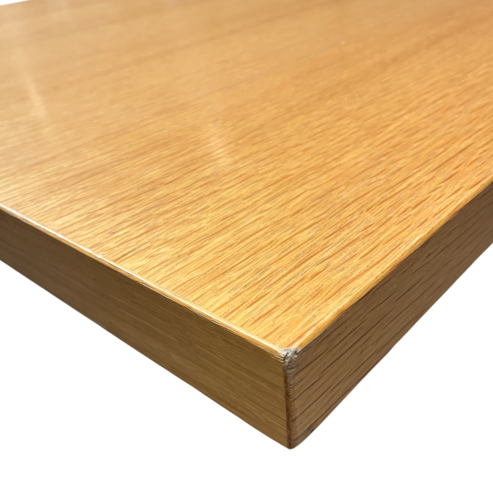 EM Table 2400x900 cm, natural oak veneer