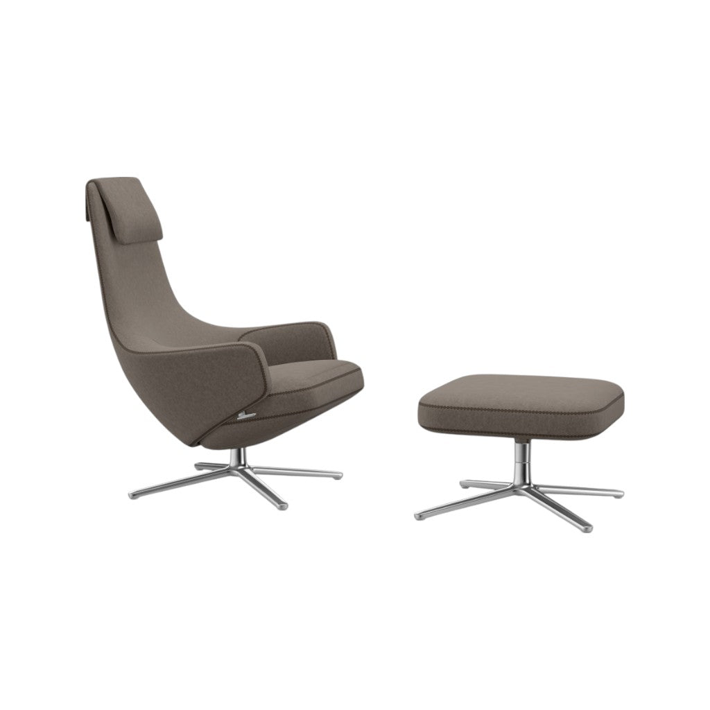 Repos & Ottoman, Cosy 2, Fossil, low (400mm)