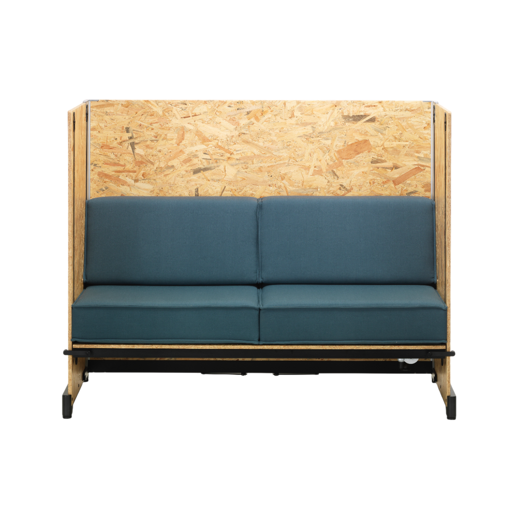 Hack Table Kurbelverstellung mit Sofa Kissen