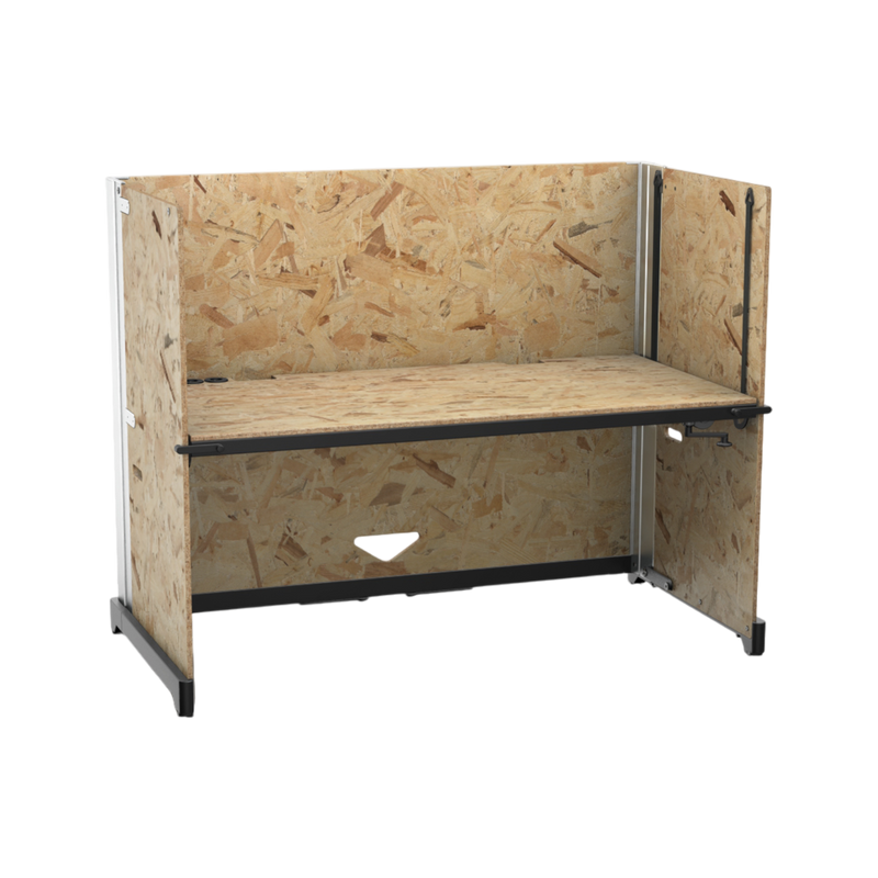 Hack Table Kurbelverstellung