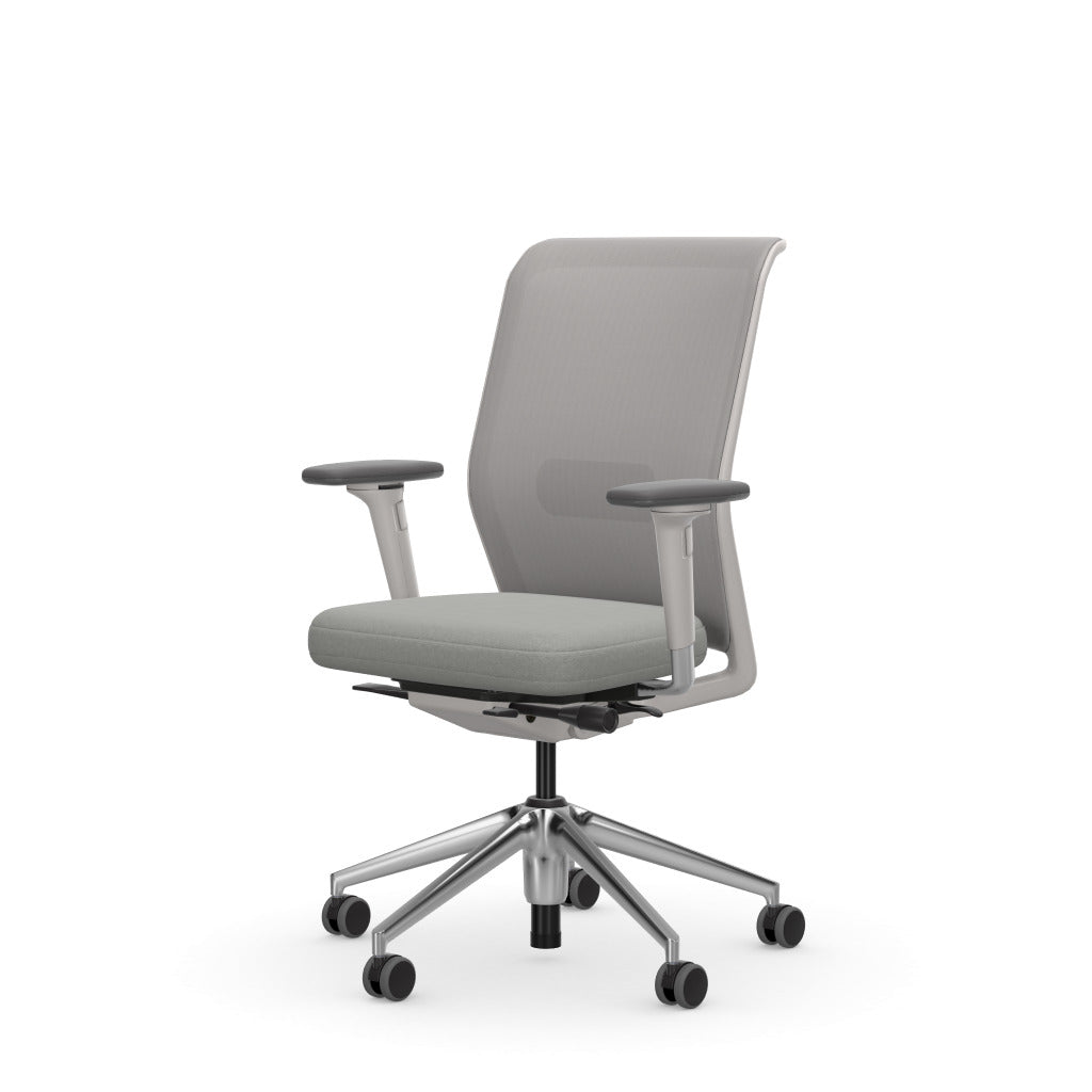 ID Mesh, Plano/Silk Mesh, Cream White/Sierra Grey, Soft Grey, Polished