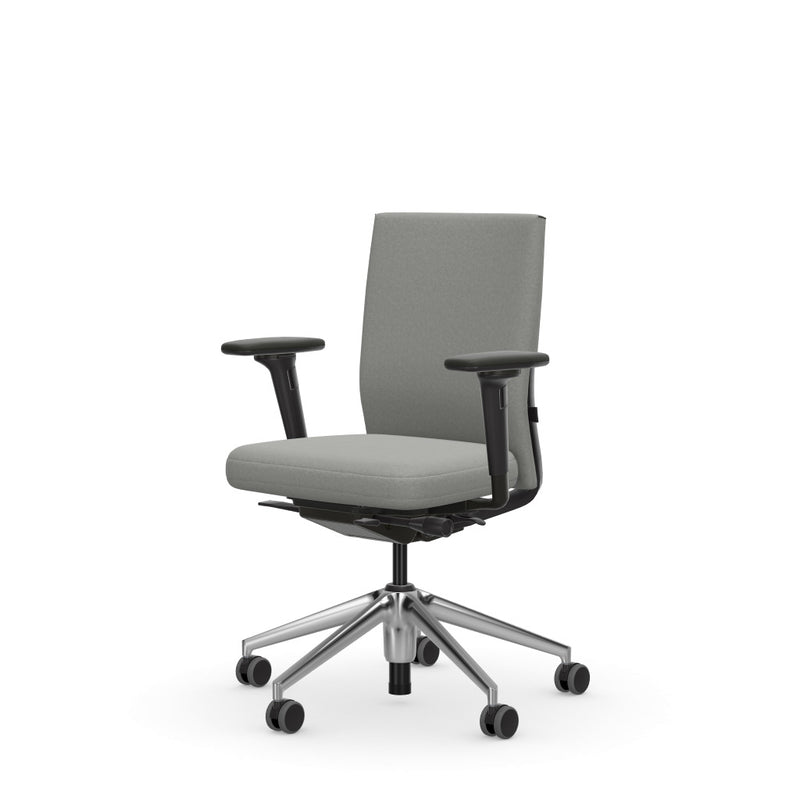 ID Soft - Rahmenfarbe basic dark, Untergestell Aluminium poliert