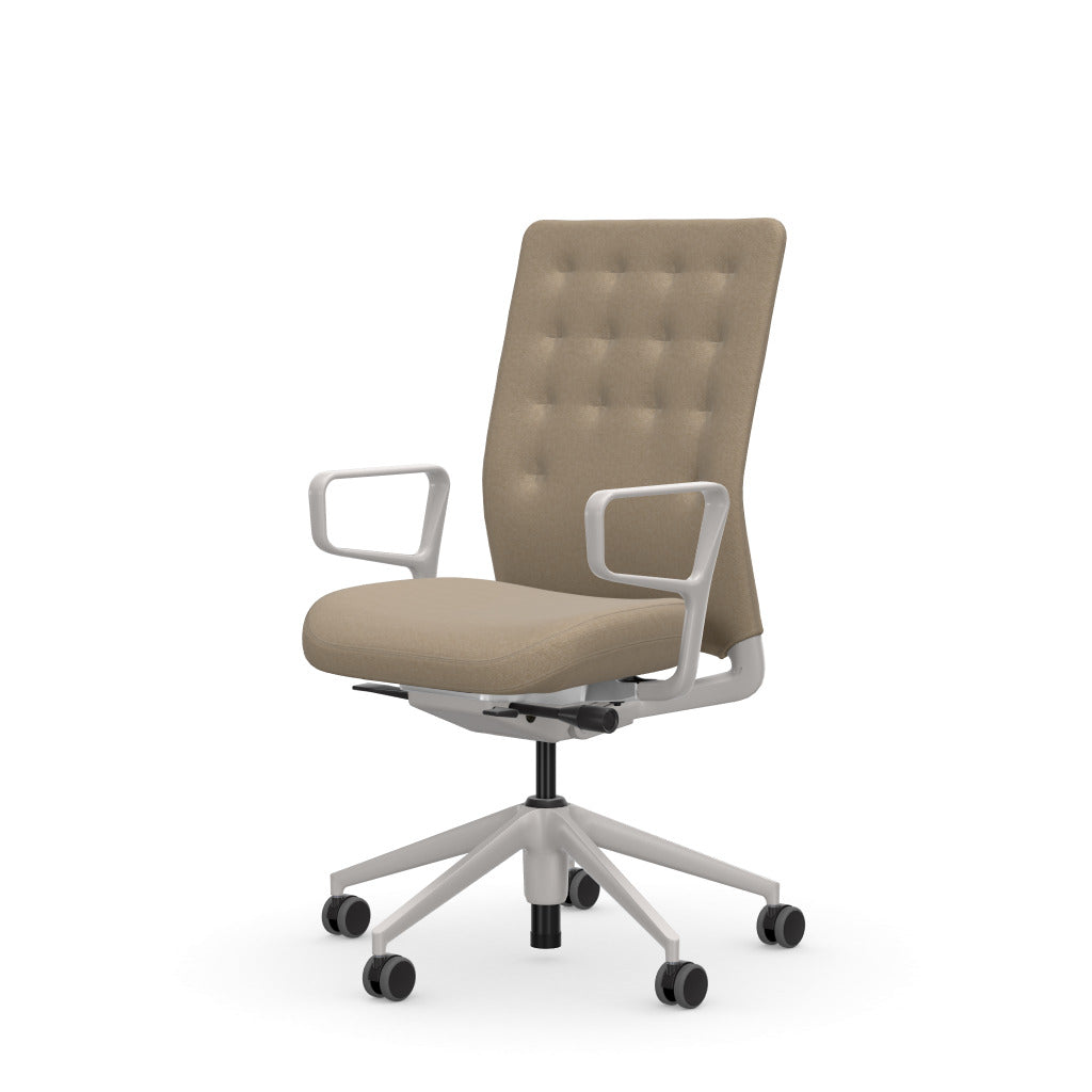 ID Trim, 5-star base soft grey, Plano tobacco/cream white