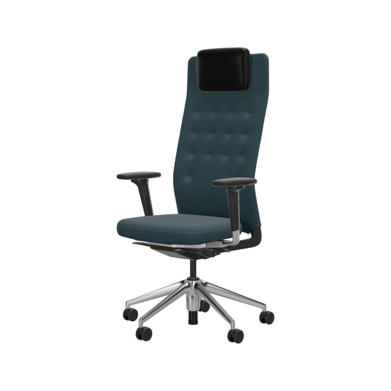 ID Trim L – Rahmenfarbe basic dark, Untergestell Aluminium poliert