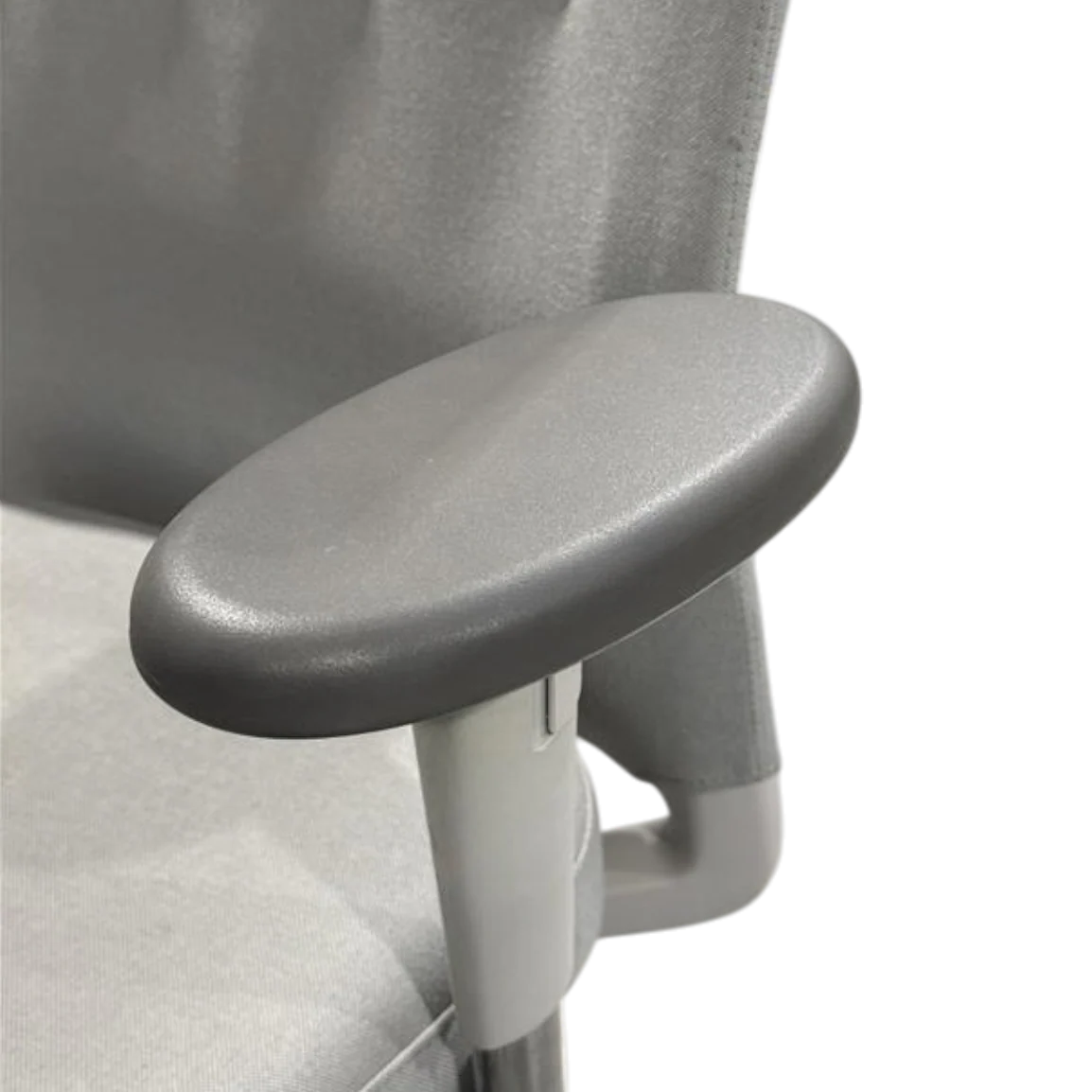 ID Trim L - Frame colour soft grey, base aluminium polished