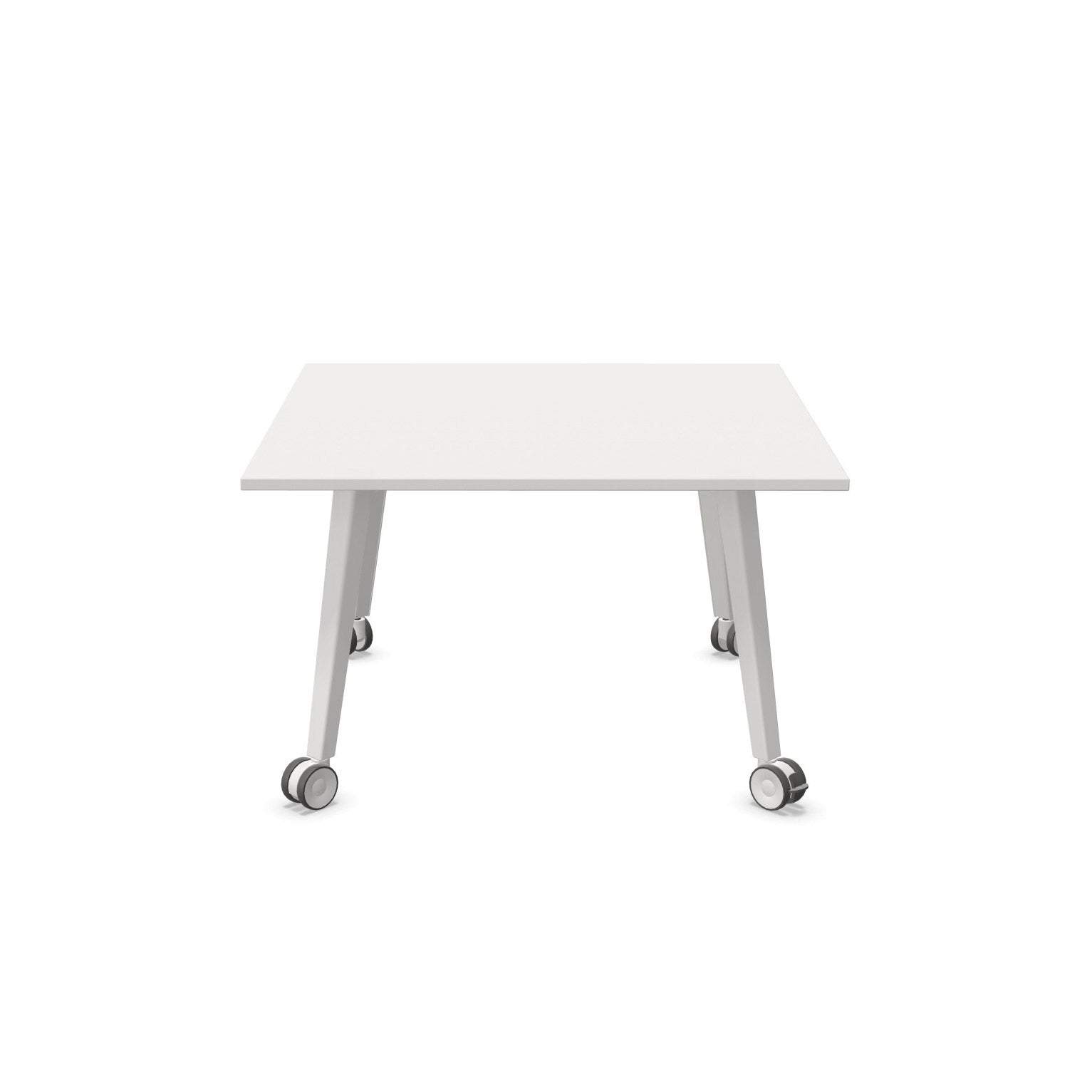Joyn2 Meet, 120x120 cm, Untergestell soft light auf Rollen