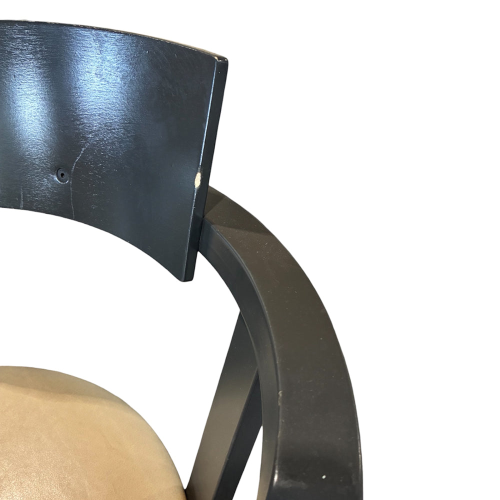 Artek - Rival Chair, asphalt, Leather