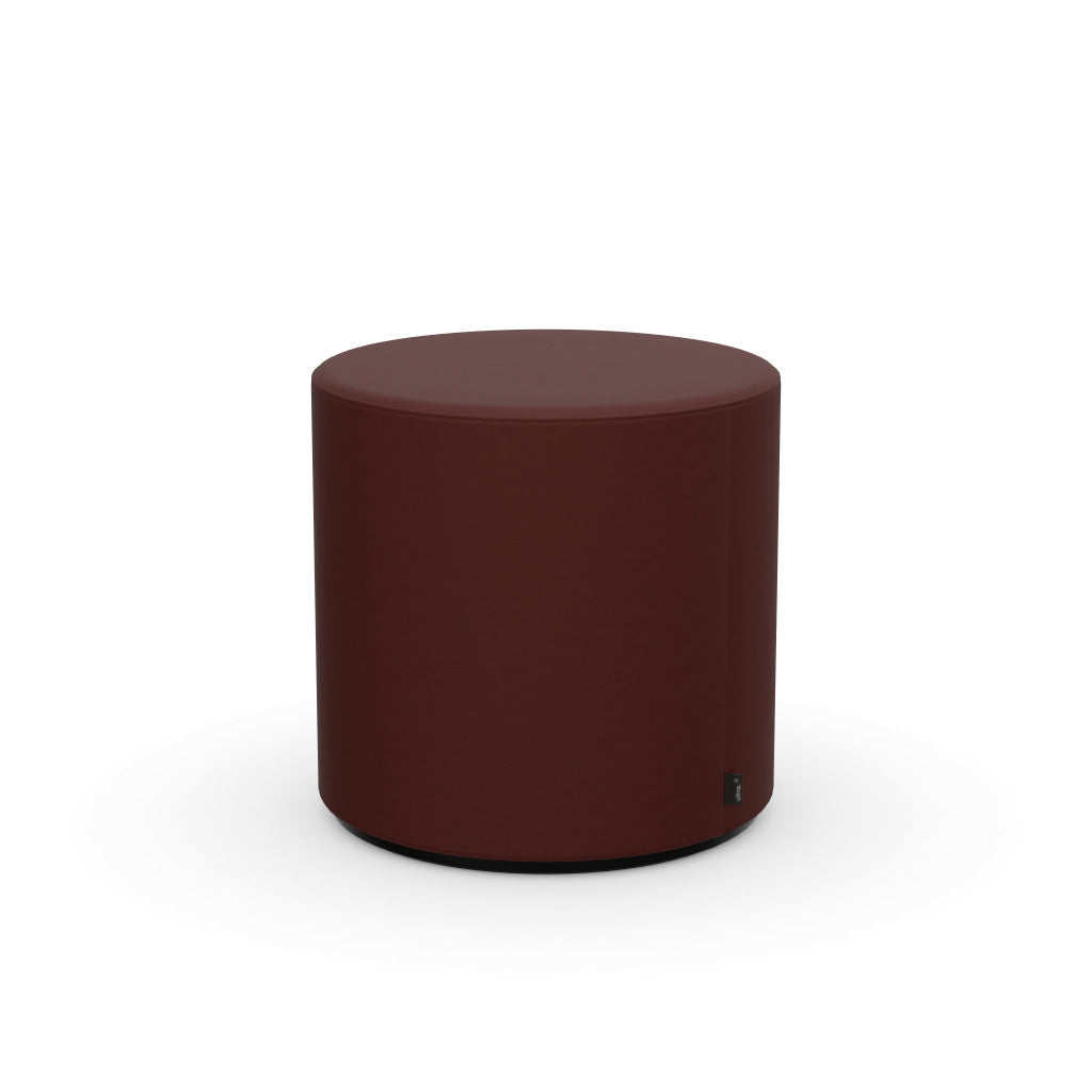 Visiona Stool, Twill, Dark red