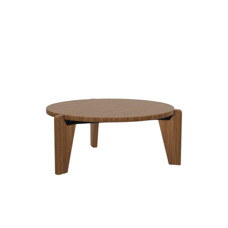 Guéridon Bas, walnut