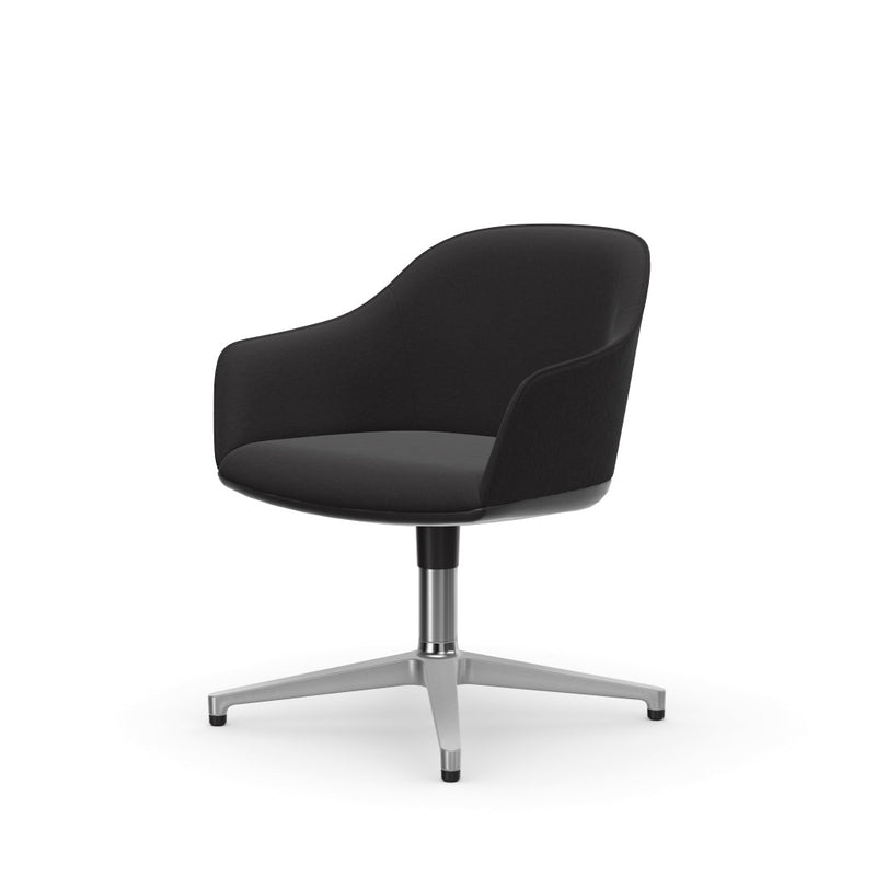 Softshell Chair – 4 Stern Untergestell Aluminium poliert