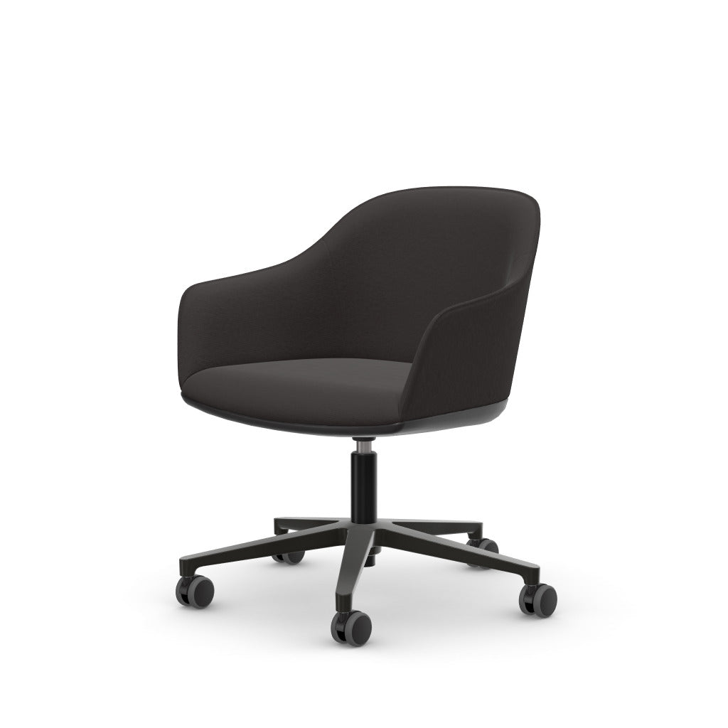 Star Service Softshell Softshell Chair – 5-star base basic dark – Vitra Circle for Contract