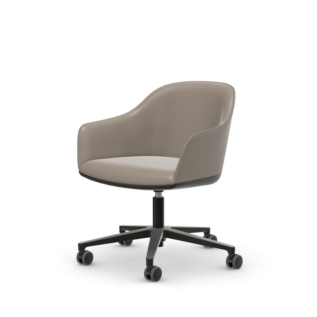 Softshell Chair 5Stern-UG, Leather, Sand