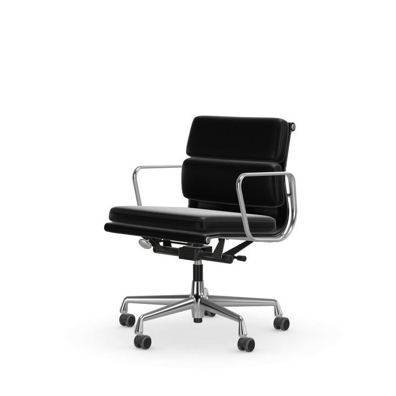 Eames Soft Pad EA 217, Untergestell poliert