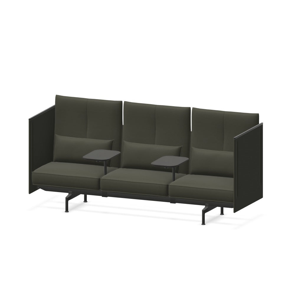 Soft Work 3-seater, Plano coconut / forest
