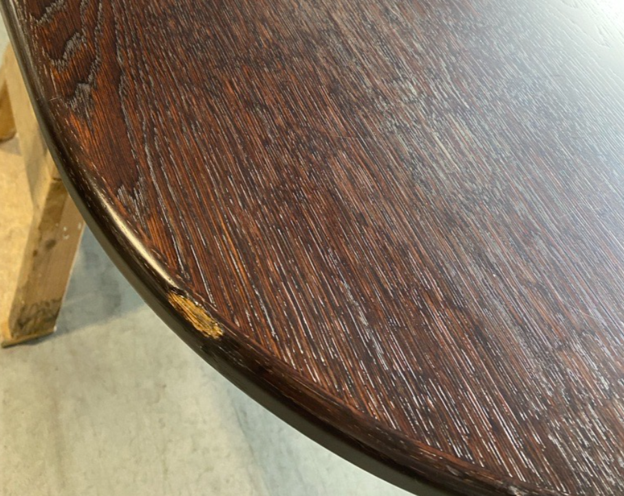 Eames Segmented Table, 570cm, table top dark oak veneer