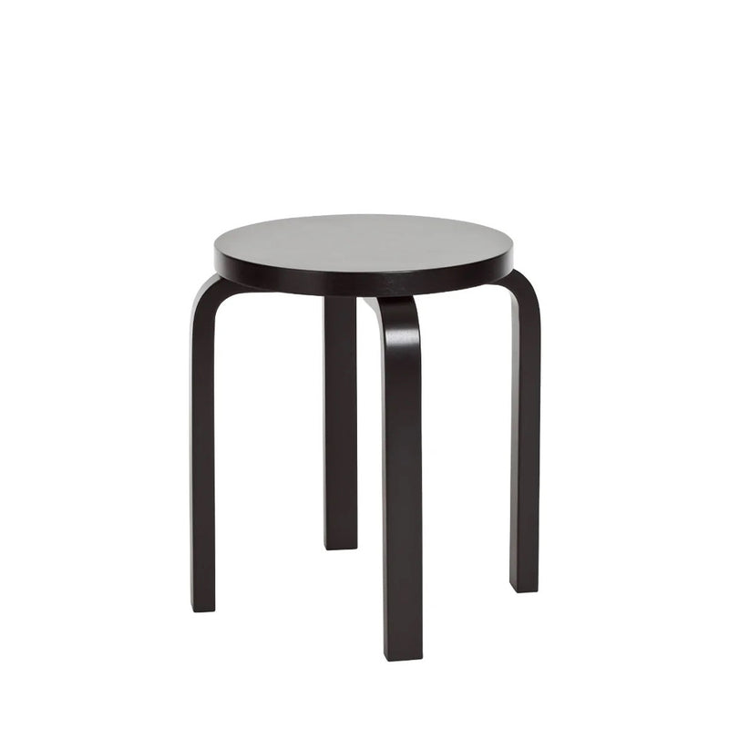 Artek - Stool E60, lacquered black