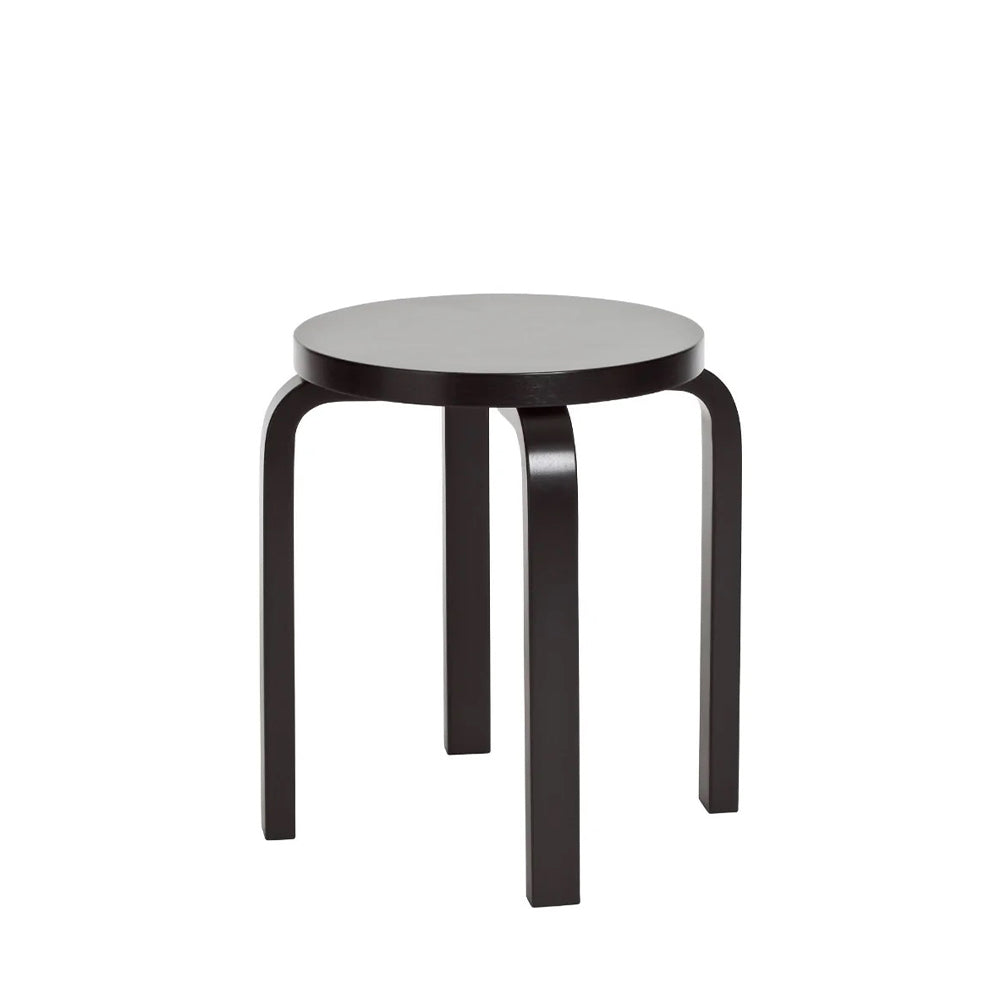Artek - Stool E60, lacquered black