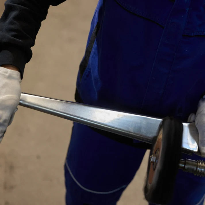 Eames Segmented Table Chrom, Längen 180-280 cm, Breite 130 cm