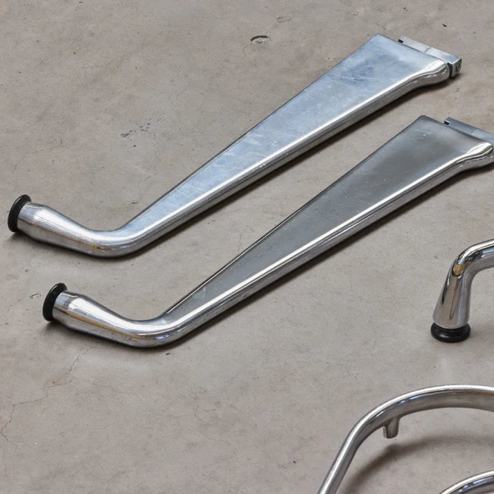 Eames Segmented Table Chrom, Längen 180-280 cm, Breite 130 cm