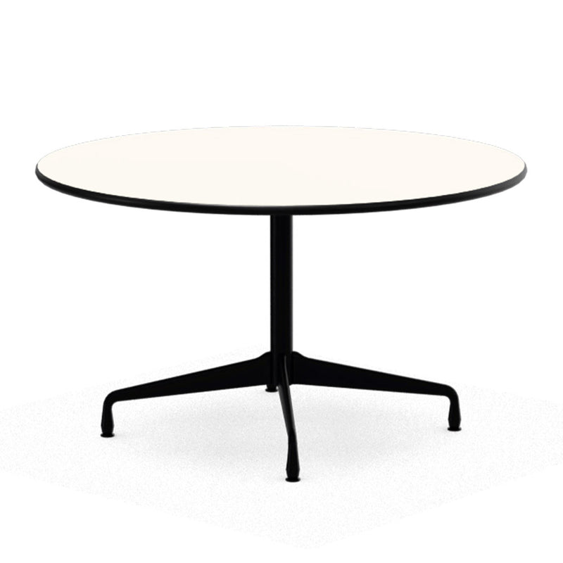 Eames Segmented Table Tisch rund ø 130 cm, Tischplatte HPL weiss