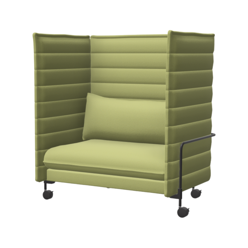 Alcove Love Seat, Track, limette/softmint