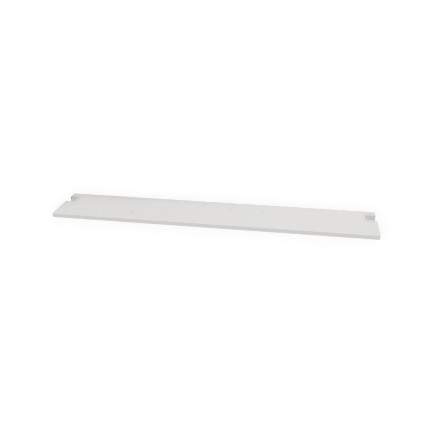 Dancing Wall Shelf asymmetric short, Soft Light