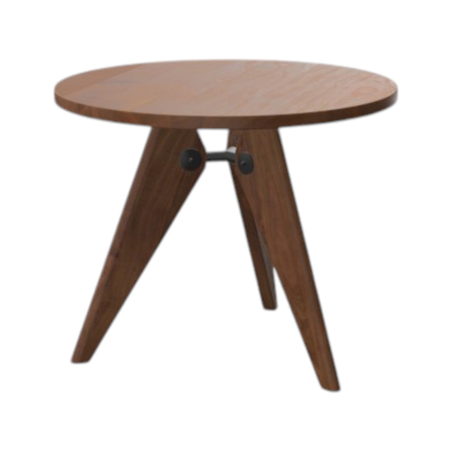 Prouvé Table Guéridon ø900, Solid American Walnut, Oiled
