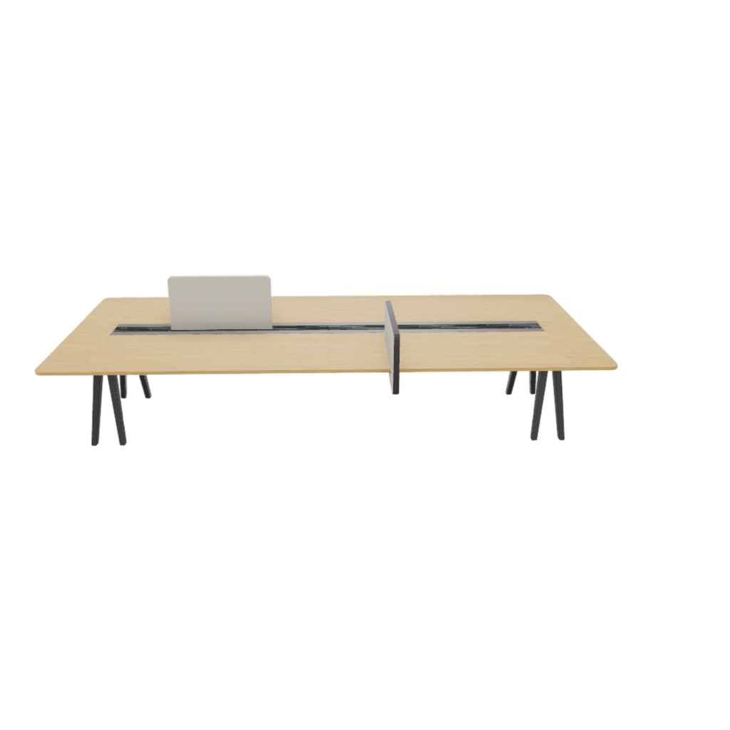 Joyn Platform, base basic dark, light oak veneer, profile unit 320 cm