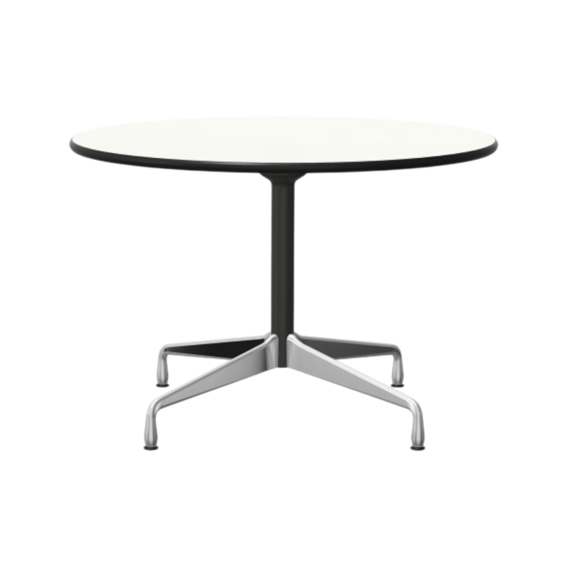 Eames Segmented Table ø110cm, HPL weiss