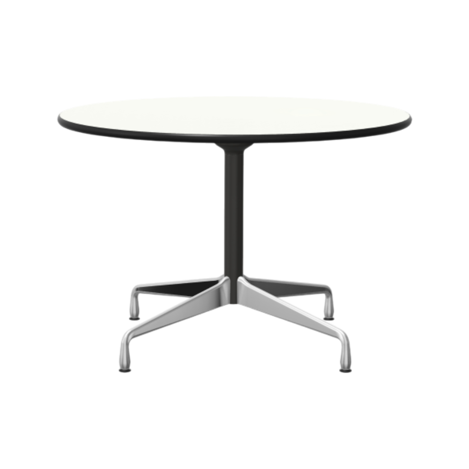 Eames Segmented Table ø110cm, HPL weiss